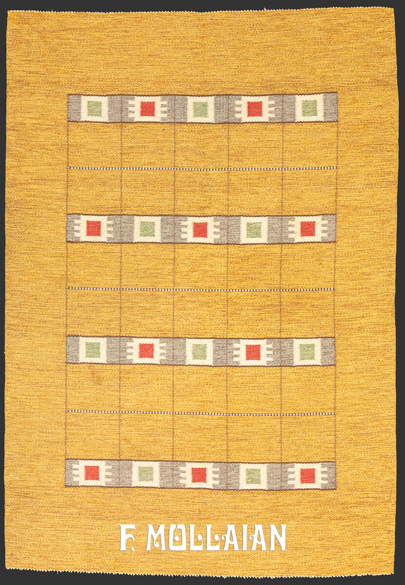 Scandinavian Rug Flat-weave n°:327375